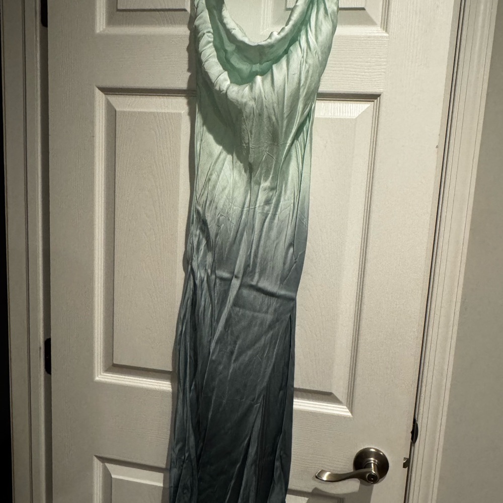 Young Fabulous & Broke Ombre Blue Dress